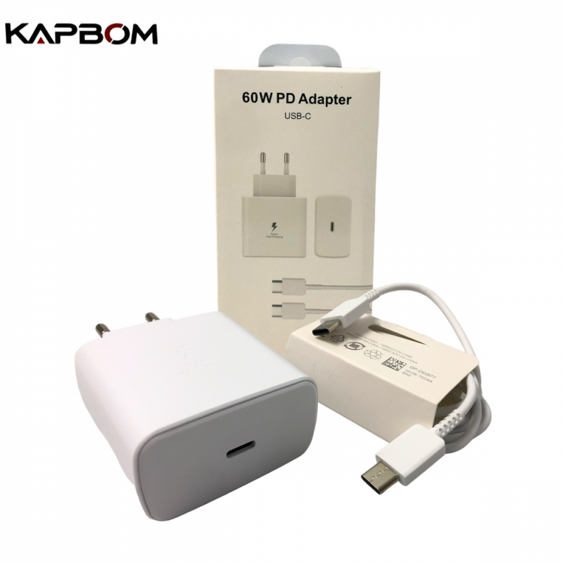 Carregador Completo Super-Rápido 60W USB-C 60w